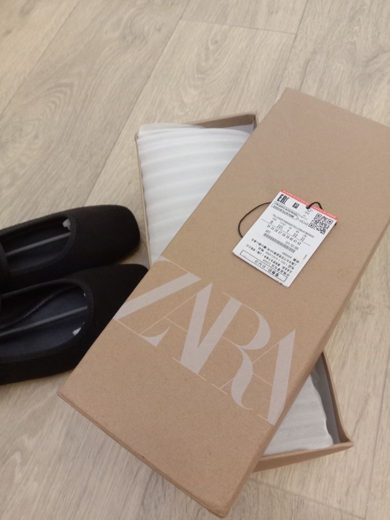 Продам новые туфли р.38. Торговая марка ZARA. Цена: 9500тг скидка