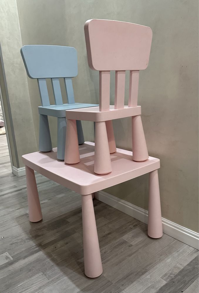 Стол и 2 стульчика икея ikea+ подарок