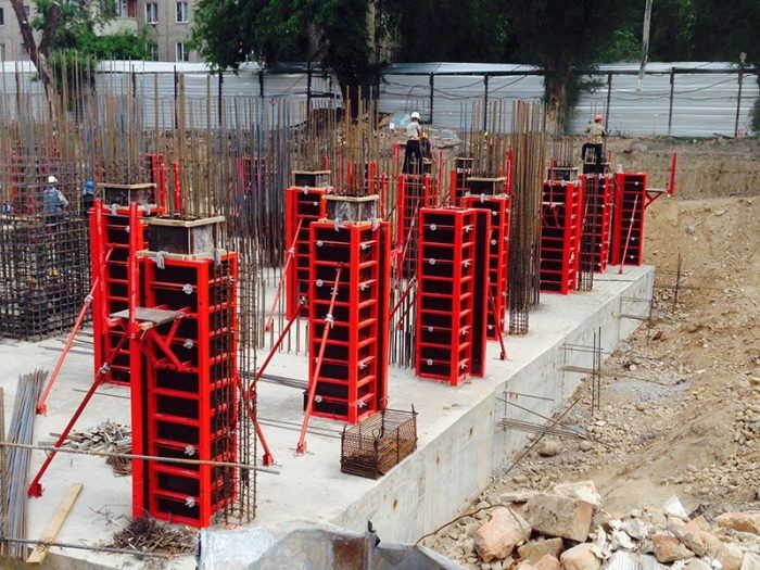 Аренда опалубка колонны универсальные щиты универсальные колонна