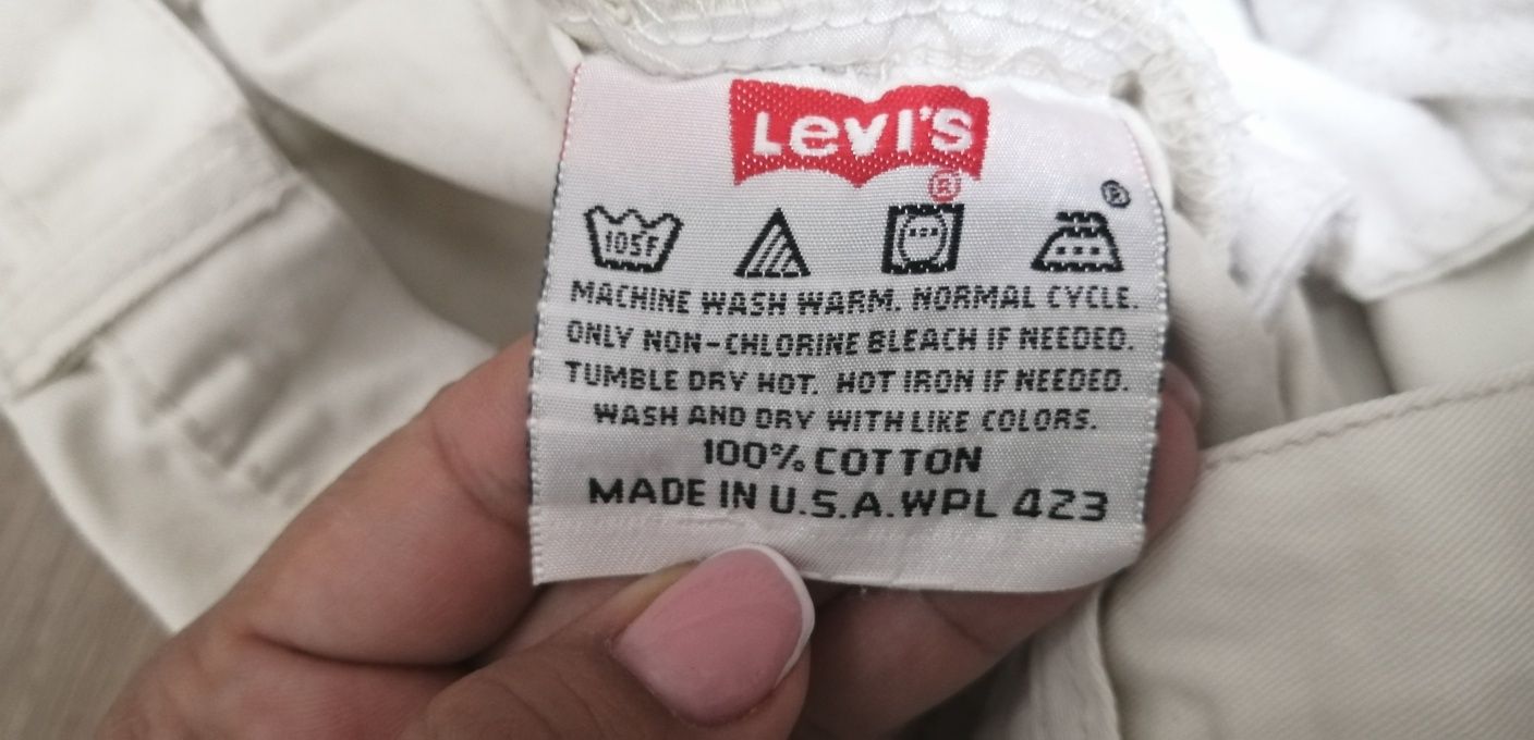 Мужские фирменные джинсы Levi's