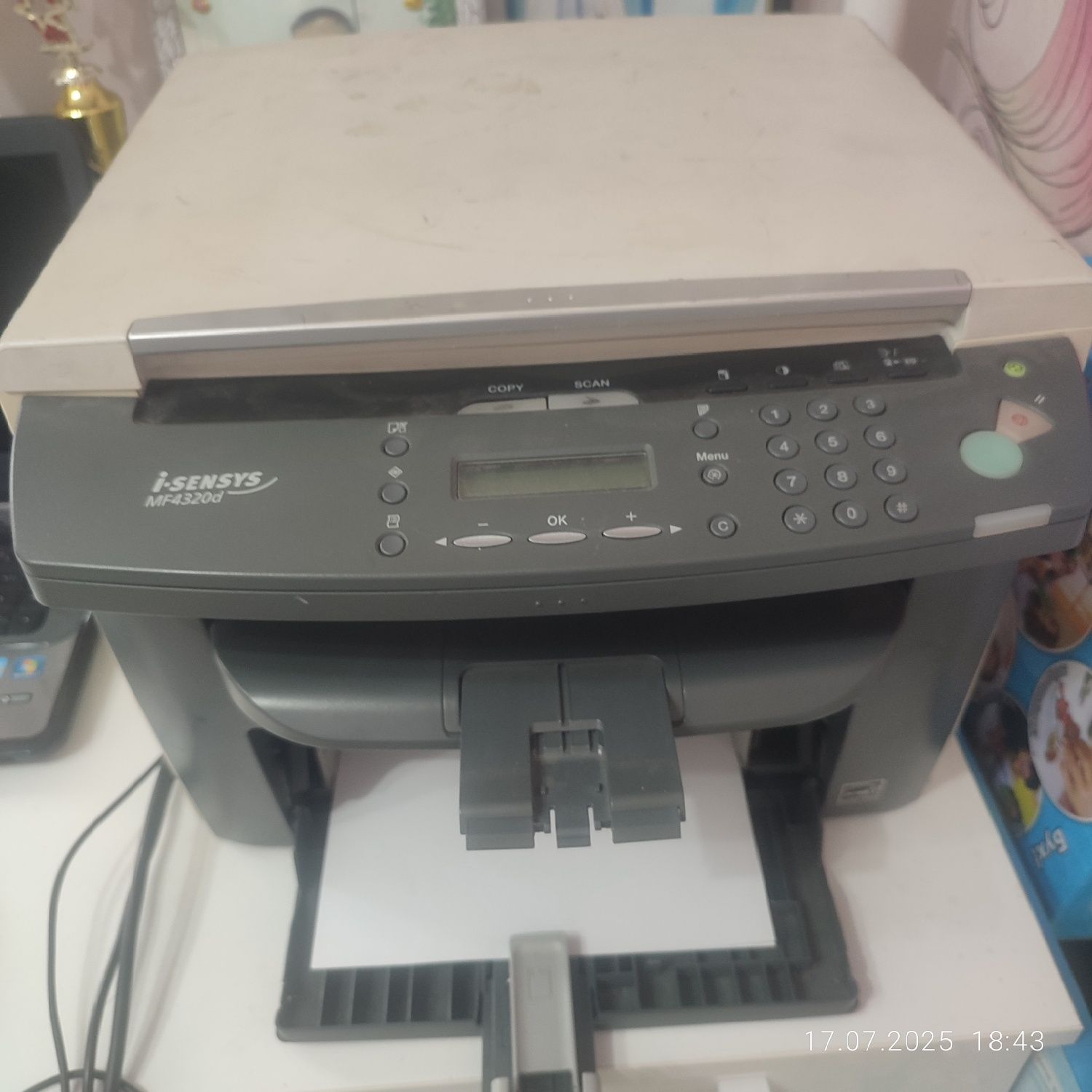 Двухсторонный МФУ Canon i-SENSYS MF4340d, ч/б, A4