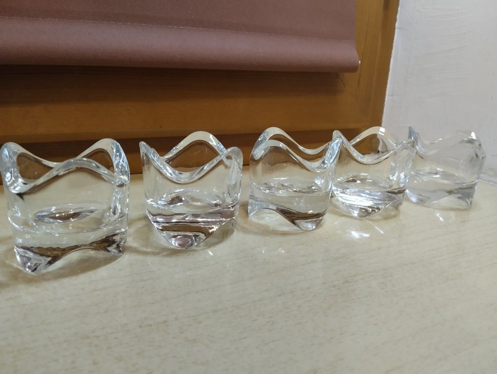 IKEA Подсвечник ВЭСНАС прозрачное стекло 5 шт