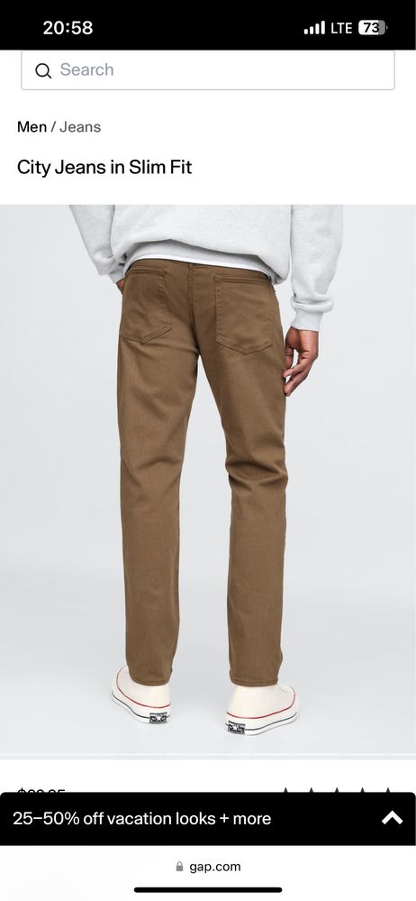 Брюки GAP новые