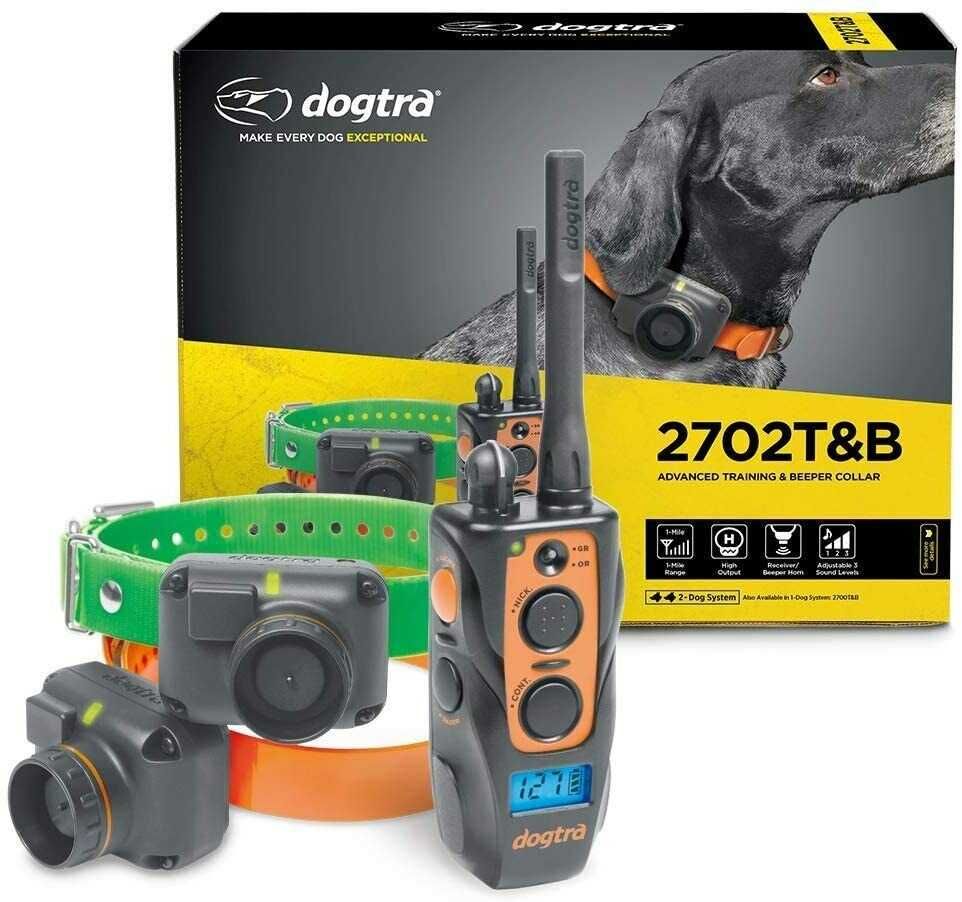 Электронный ошейник с бипером Dogtra TB 2702 для двух собак.