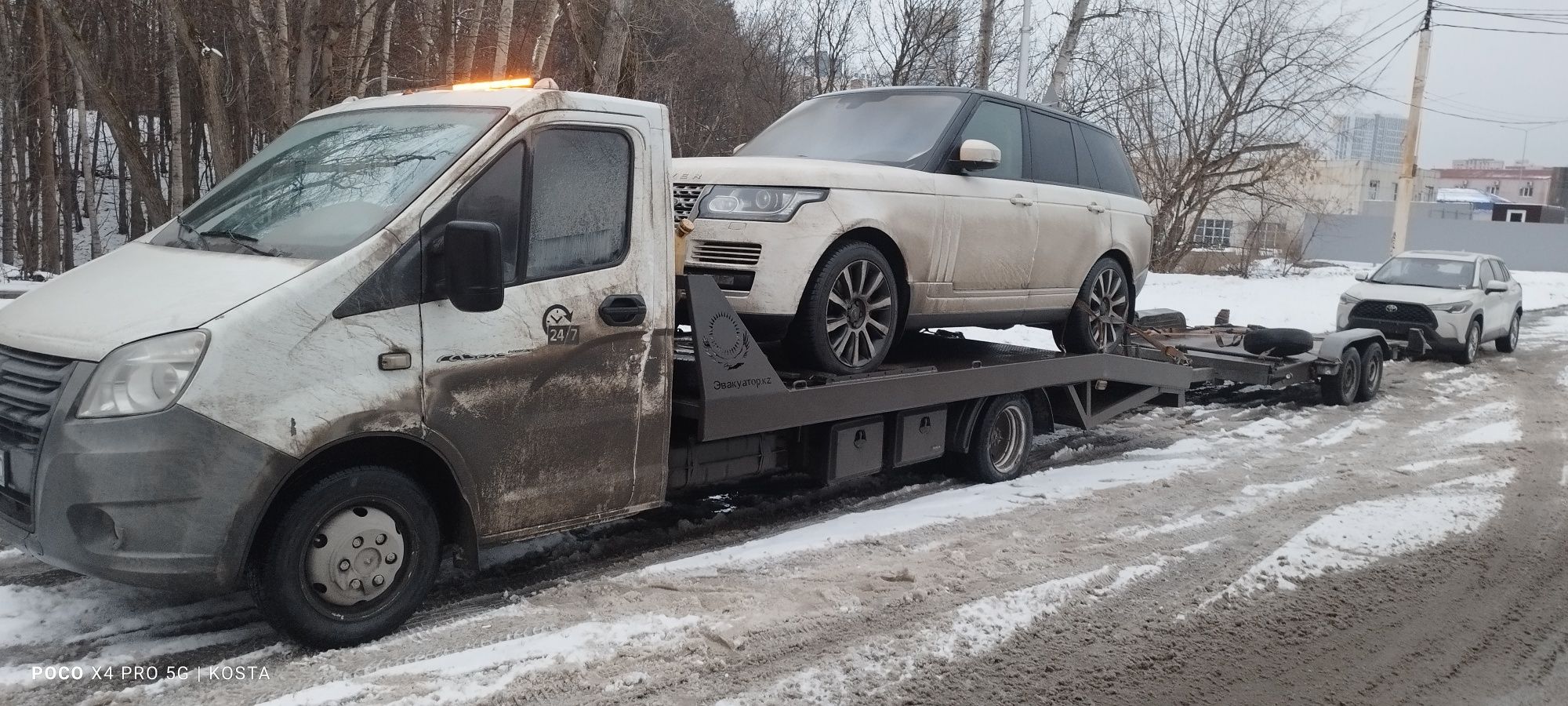 Услуги эвакуатора по городу, по РК и по РФ!!!