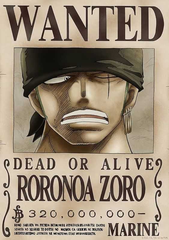 Постер One Piece 29x42 см