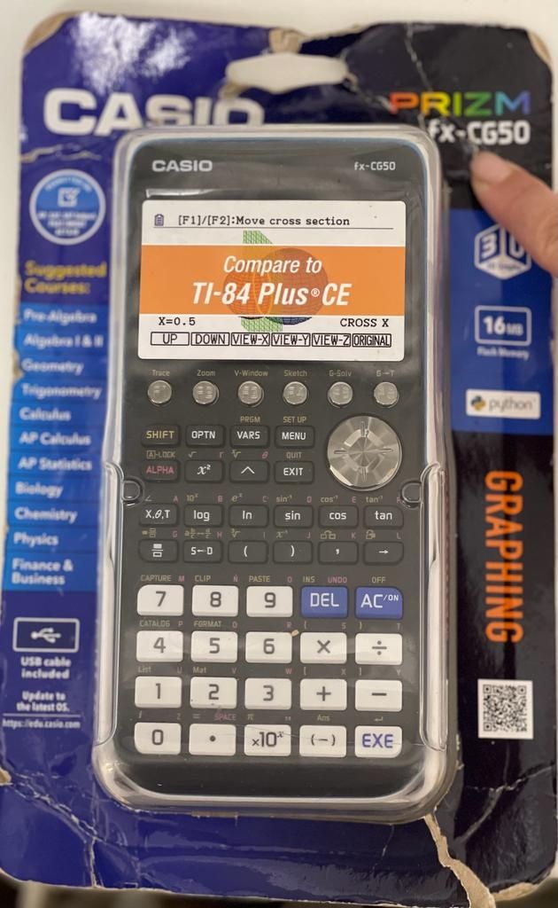 Графический калькулятор CASIO PRIZM fx-CG50