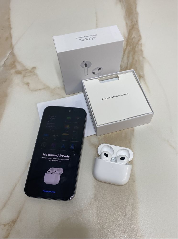 AirPods 3 по СУПЕР ЦЕНЕ - всего за 5 990 KZT!
