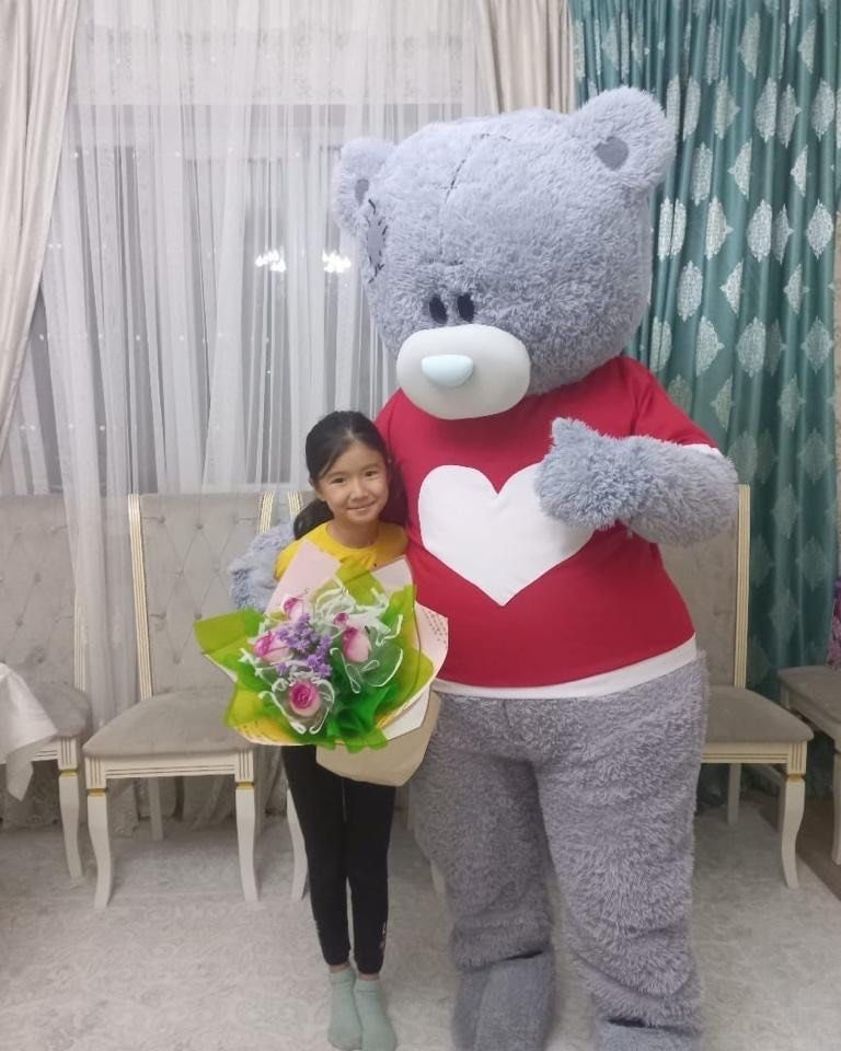 Мишка Тедди Зайка аренда ростовые куклы аниматор Тэдди Teddy прокат