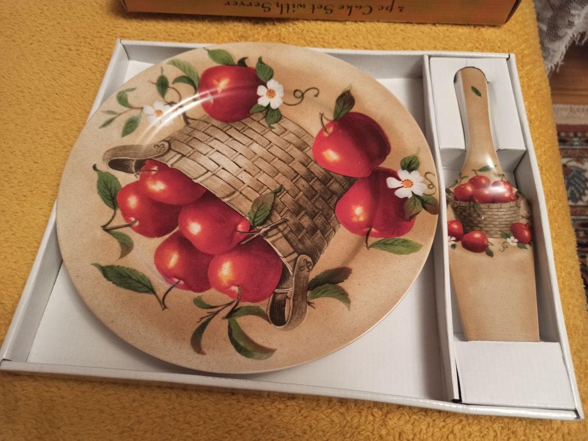 Блюдо для торта. Новое.