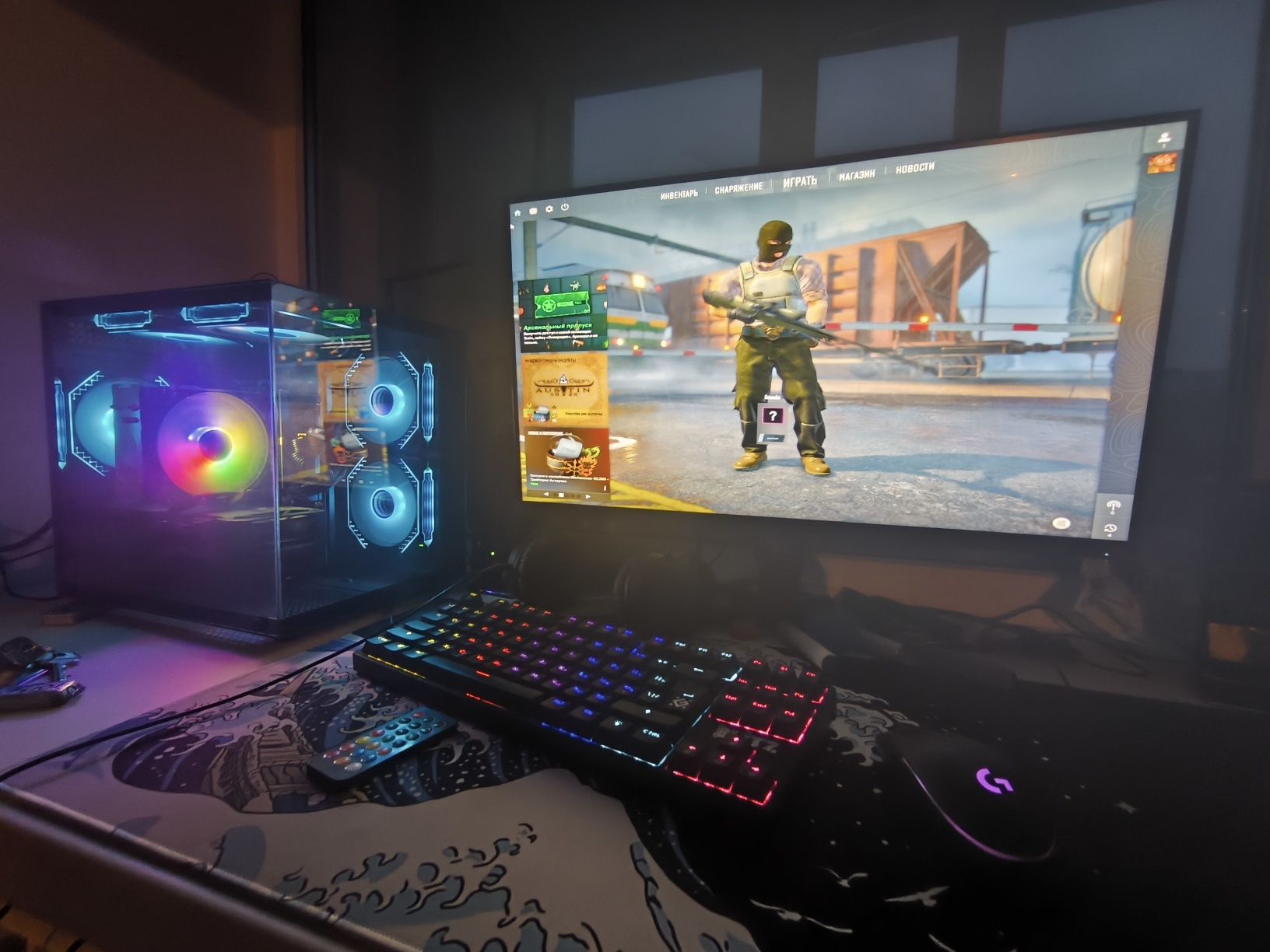 Продаю игровой ПК i7 RTX 4060 Ti в (ОТЛИЧНОМ СОСТОЯНИИ)  СРОЧНО