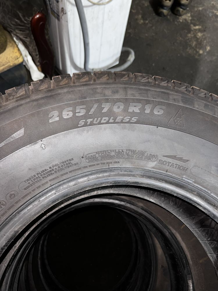 Зимняя шина Michelin и Nokian