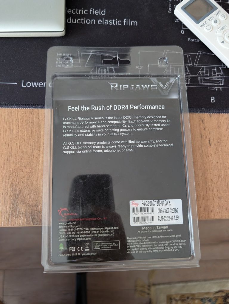 ОЗУ Gskill Ripjaws DDR4 64gb 3600mhz