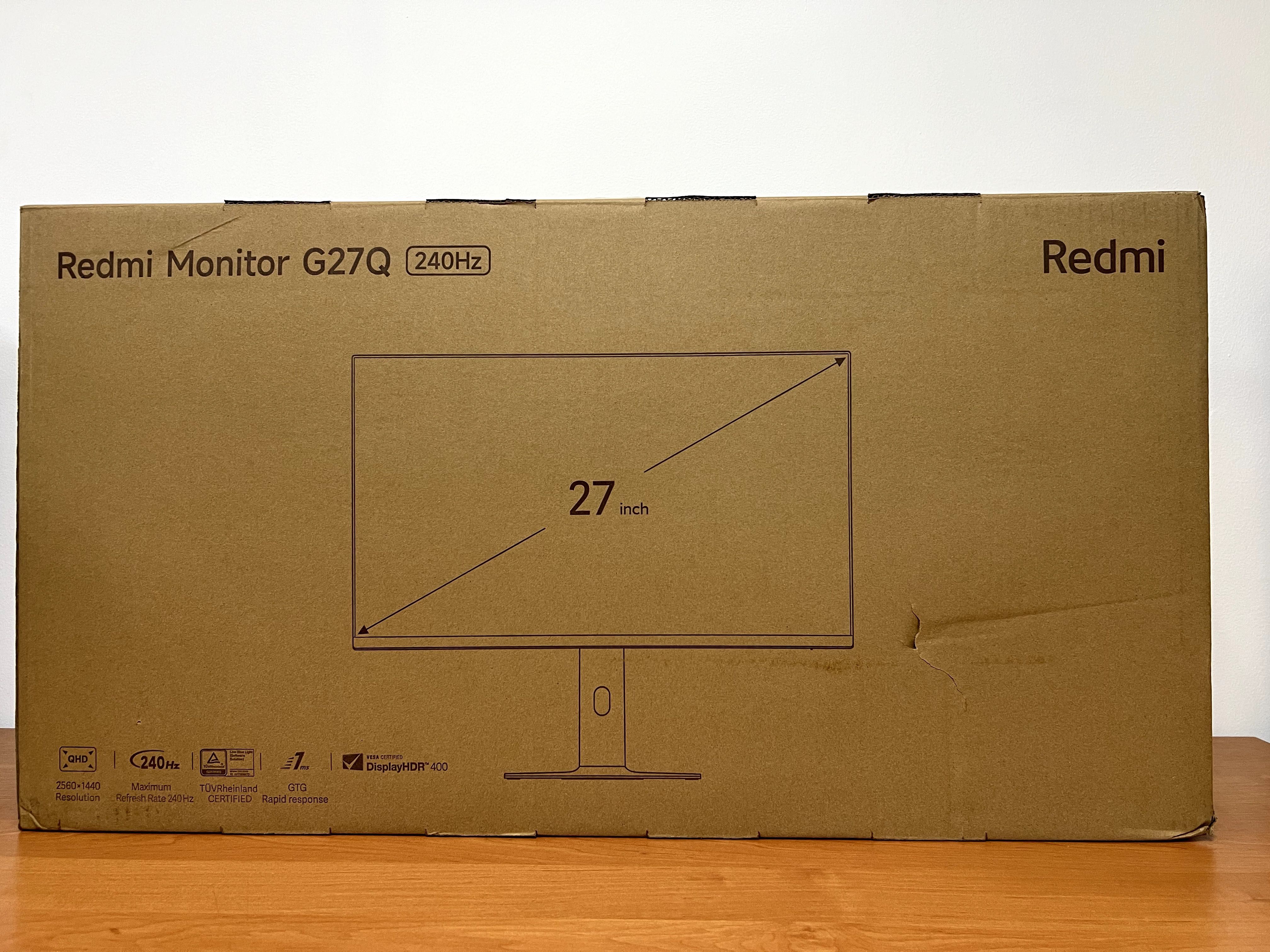 НОВЫЙ монитор Xiaomi Redmi G27Q 240Hz (P27QDA-RG)
