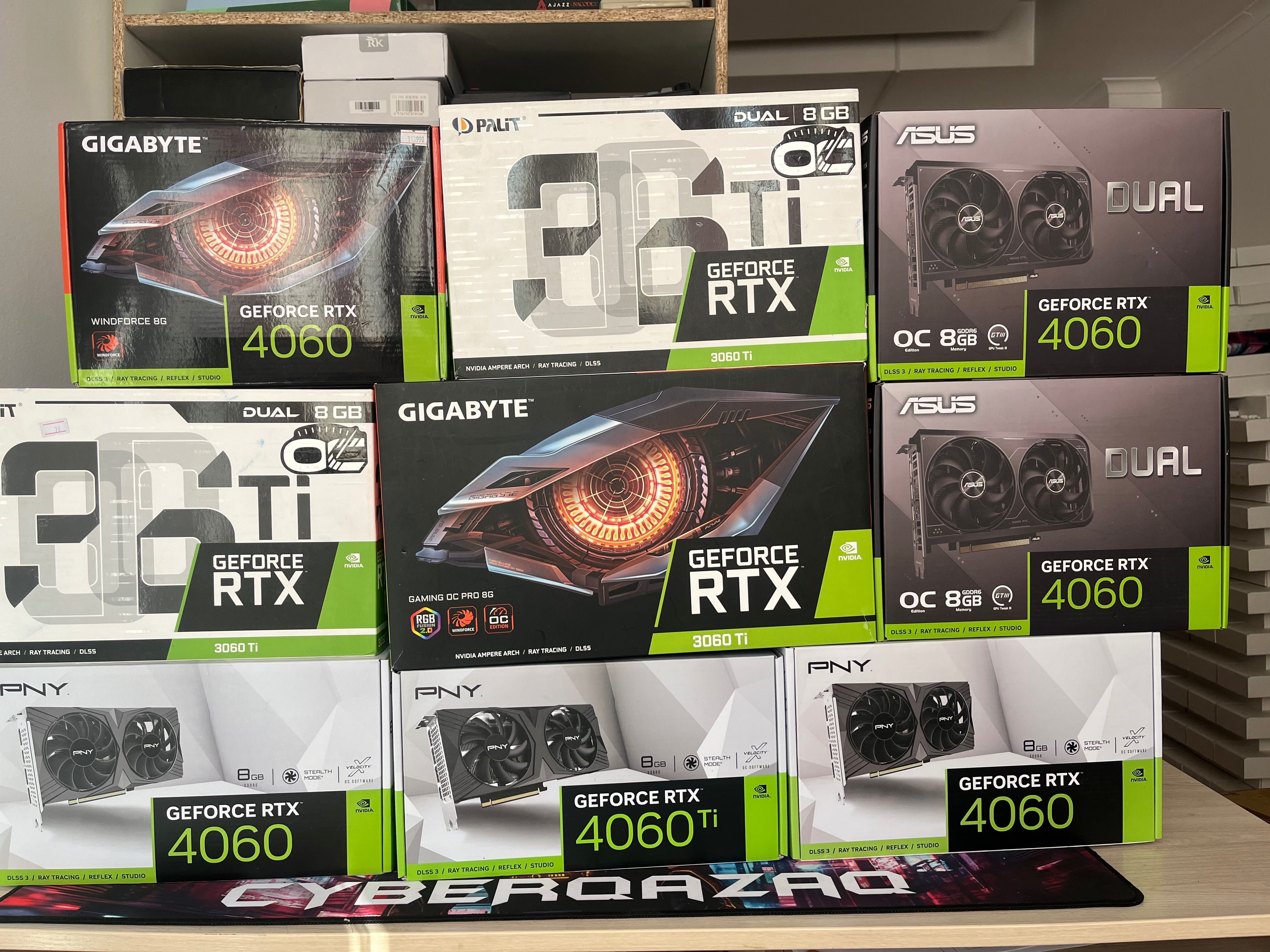 Сборка компьютеров от DreamDesk.kz на 4060Ti 4060 и 3060 ,3060Ti 5060