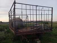 Телега сеновозка.