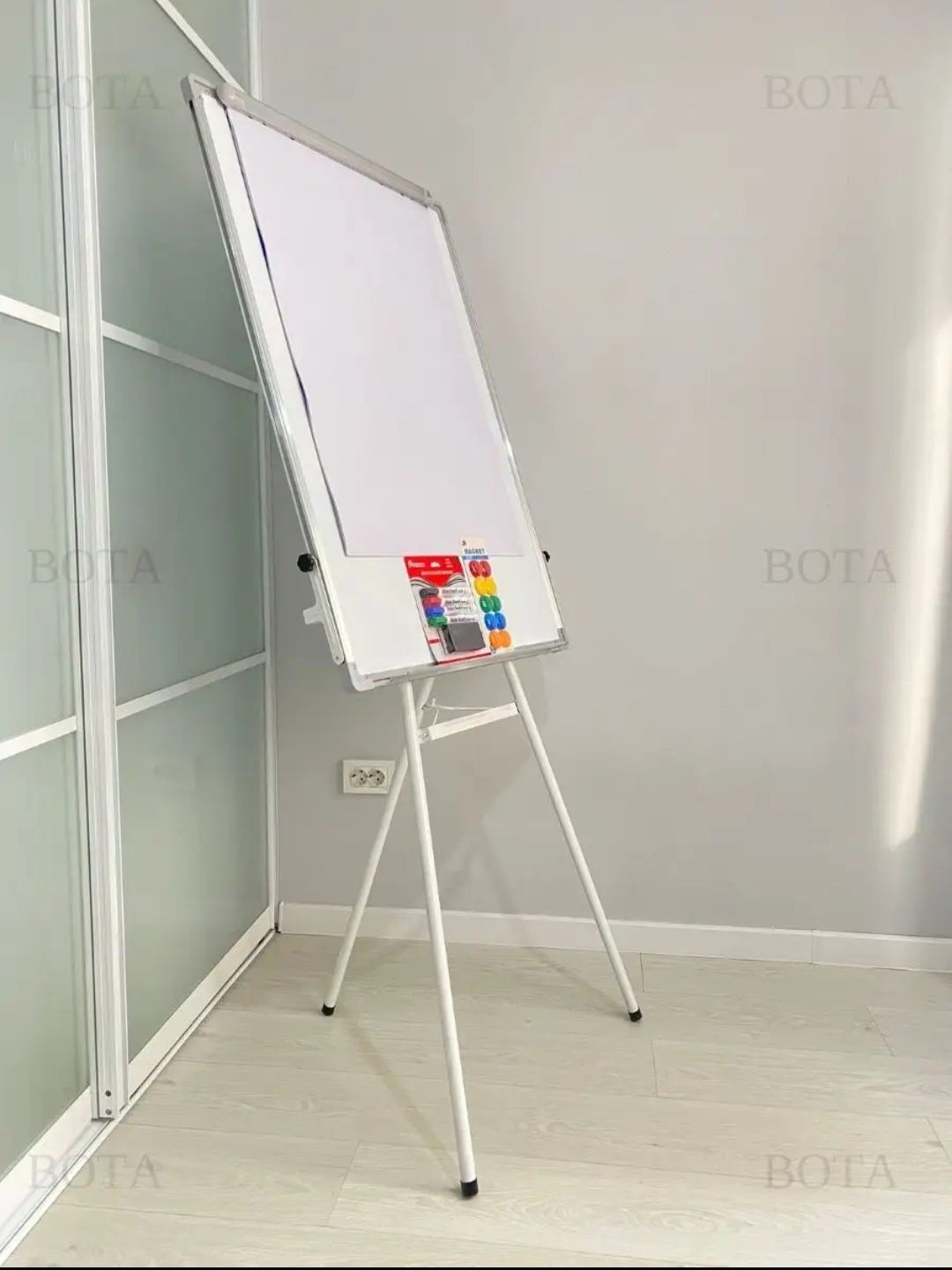 Доска маркерная / Флипчарт / 60×90 / 70×100 / магнитно-маркерная доска