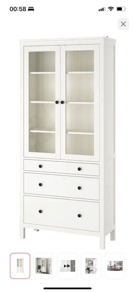 Распашной шкаф IKEA Хемнэс