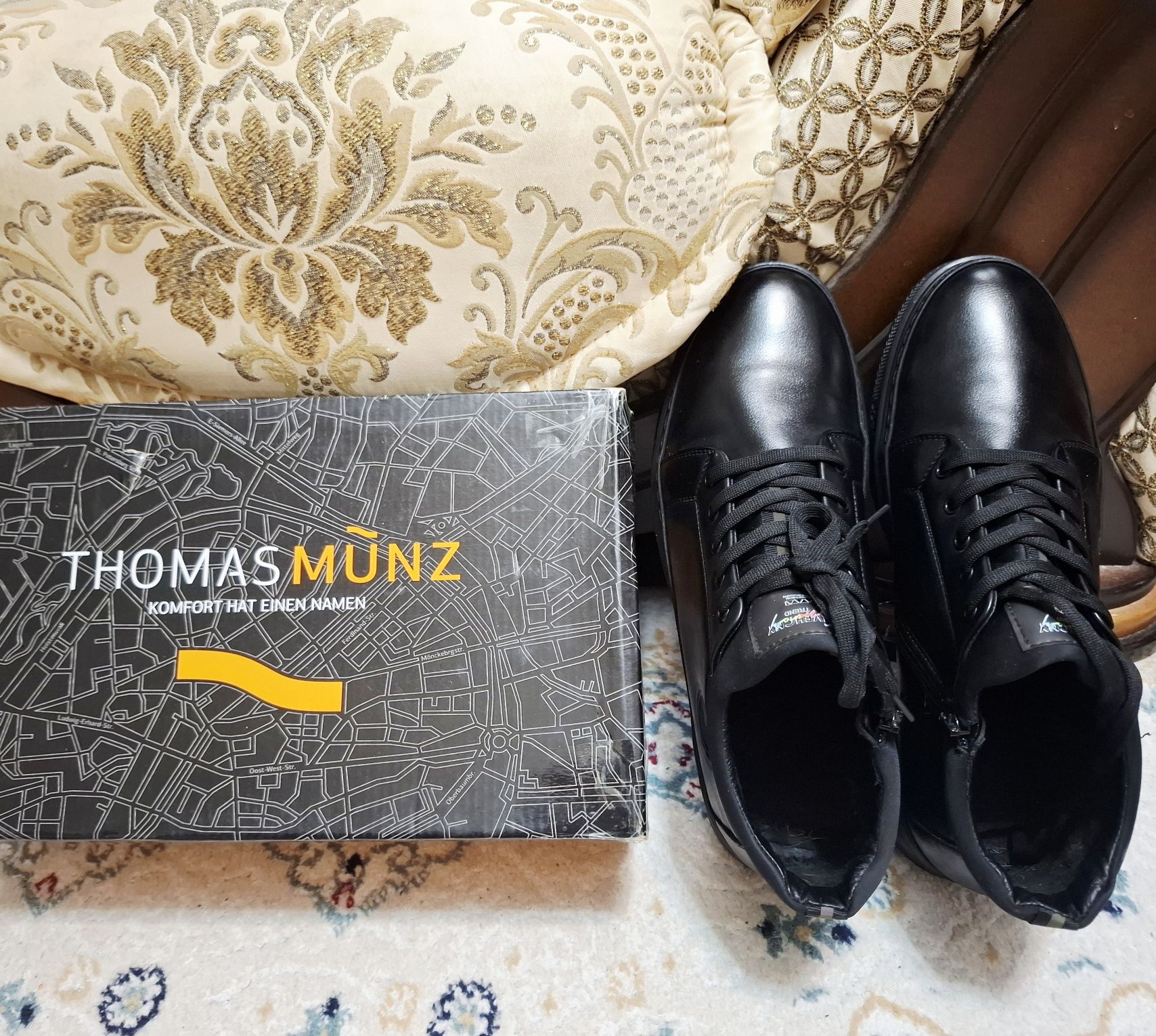 Ботинки Кроссовки Thomas Munz, осенние, размер 43-43,5