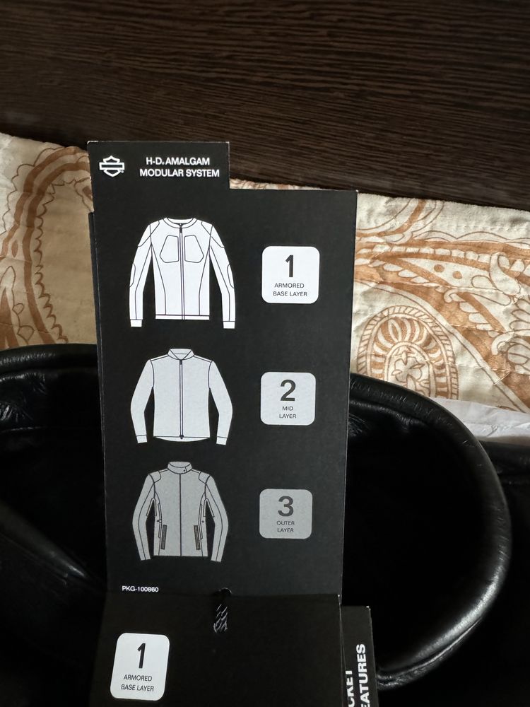 Продам Байкерская куртка из шкуры бизона Харлей дэвидсон.