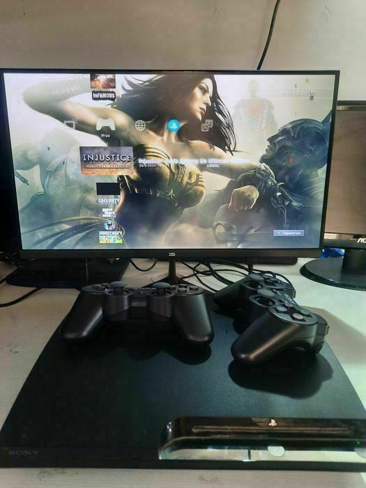 Playstation 3, 25 игры, 2 джойстик, Прошитый