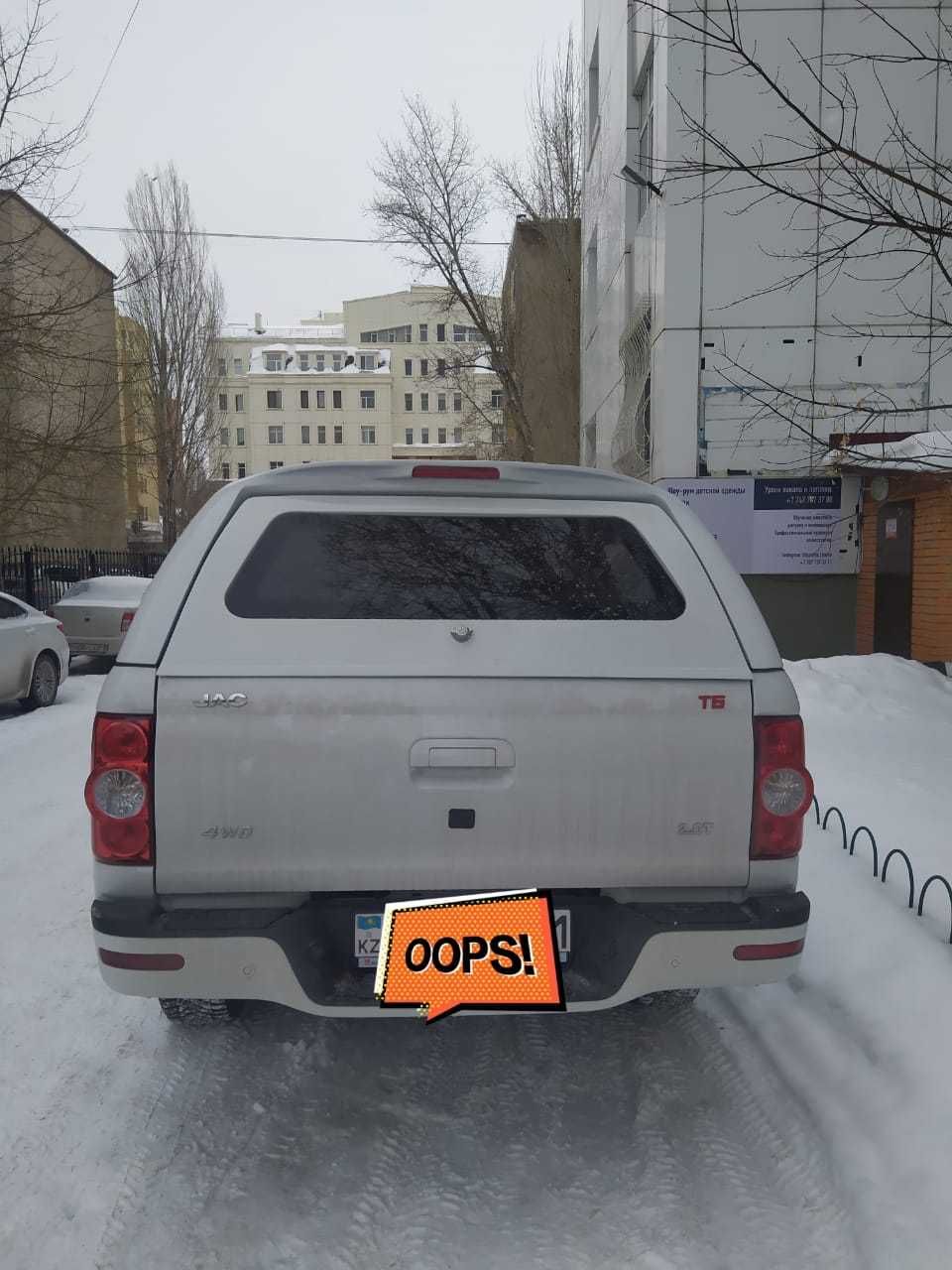 Новый кунг для ДЖАК Т6 JAC T6 крышка жак пикап