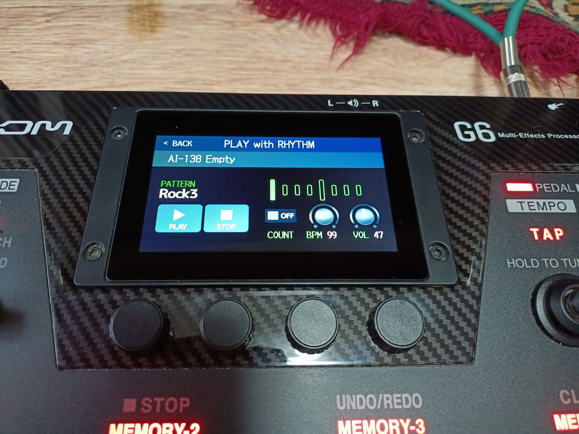 Процессор для электрогитары Zoom G6