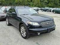 Авто на запчасти INFINITI FX35-FX45 S-50 с 2002 по 2008 год