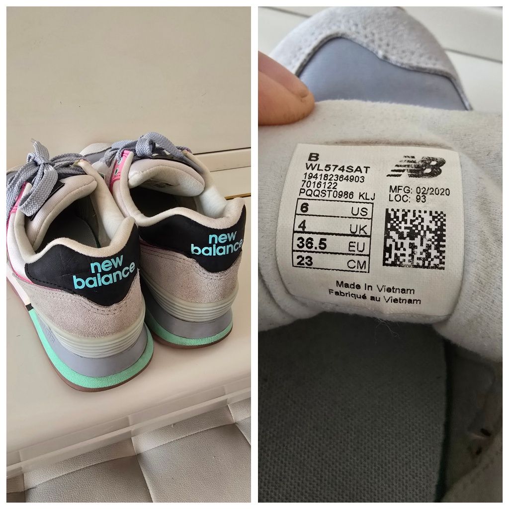 Женские кроссовки New Balance 574