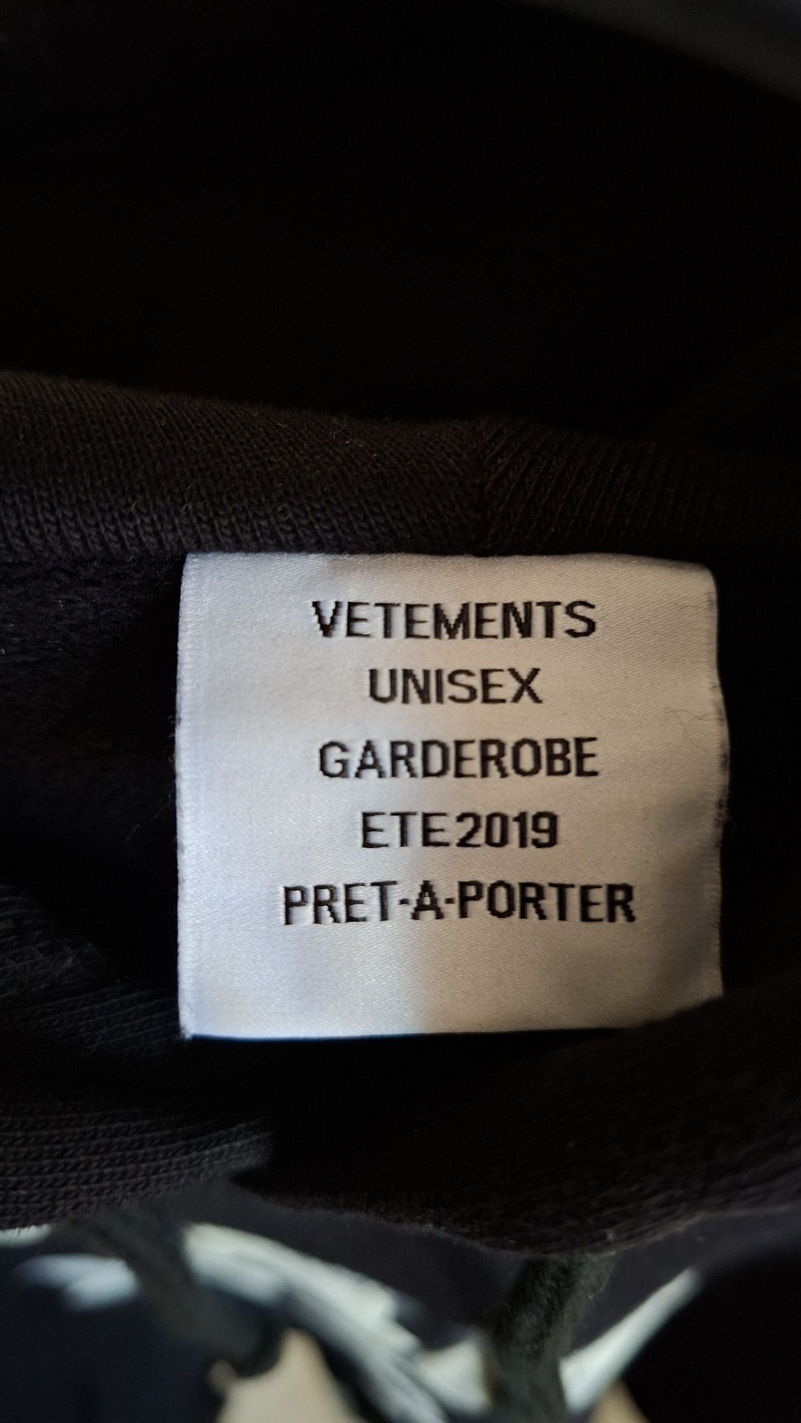 Толстовка Vetements (SS19)